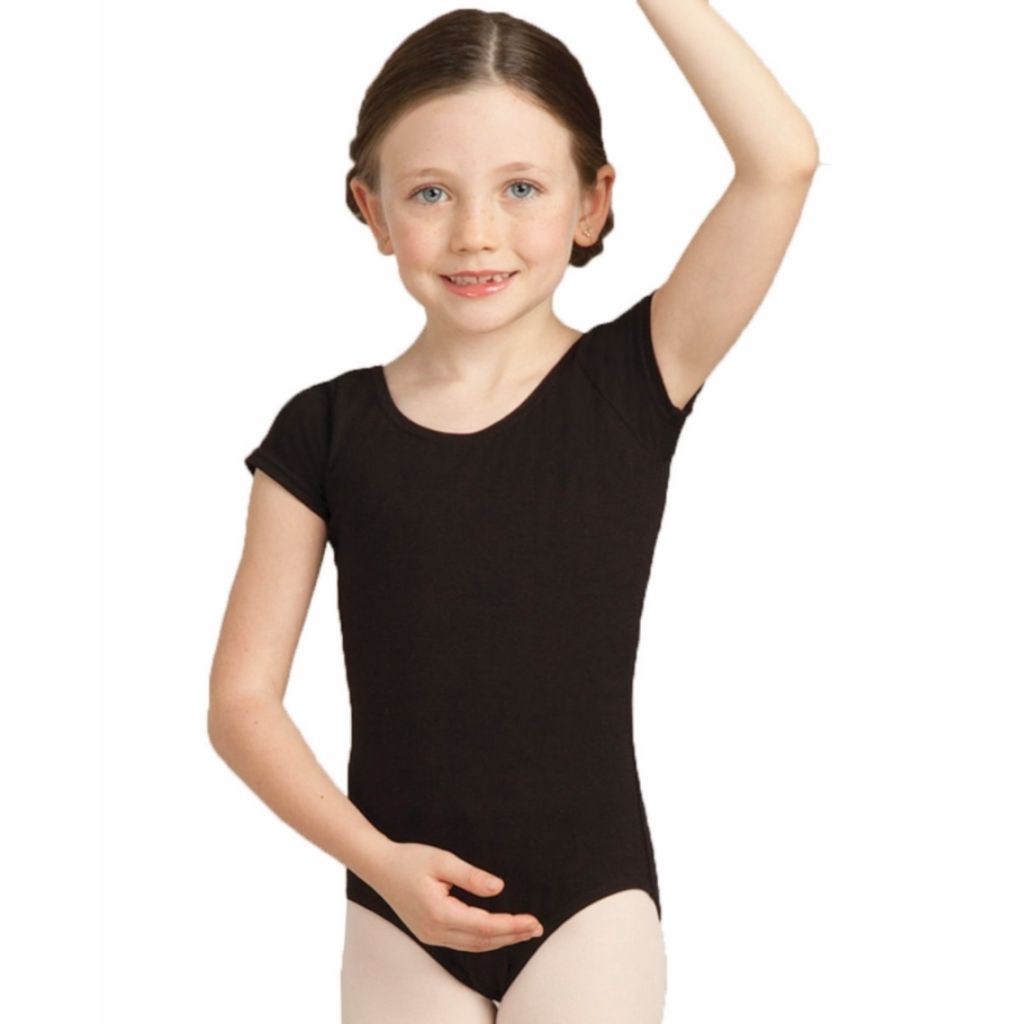 Medium-Cut Short Sleeve Leotard - St. Louis Dancewear - Dux