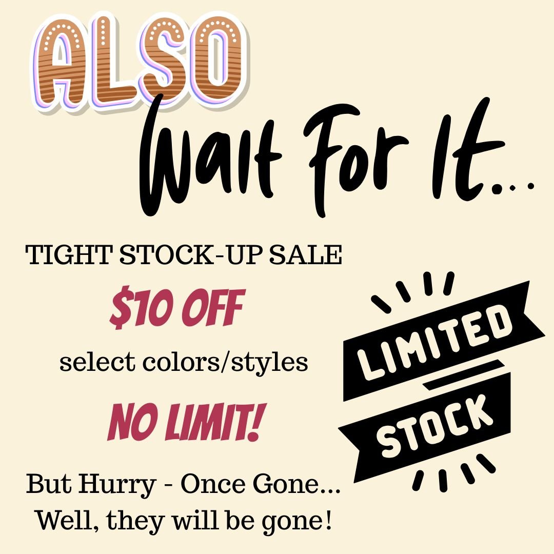 Limited Time - $10 Off Tights