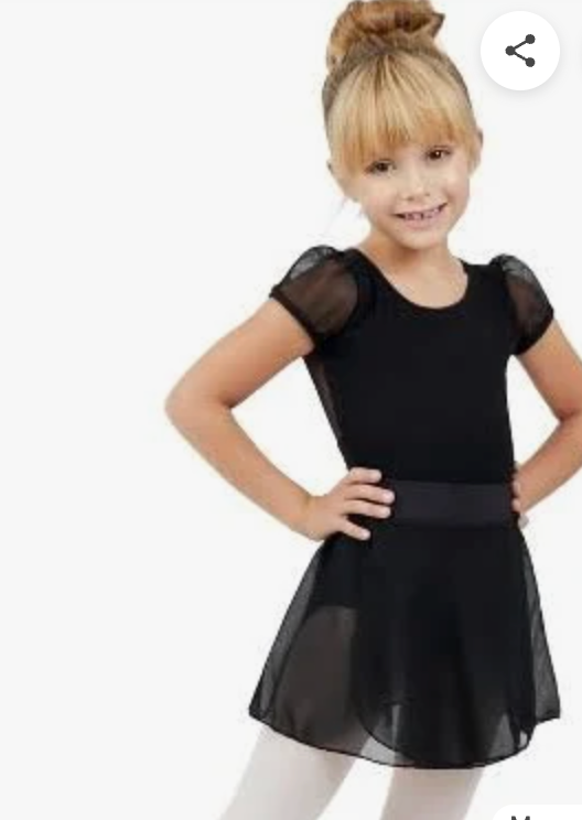 Mesh Puff Sleeve Dress