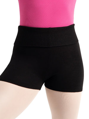 Fold - Over Knit Warm - Up Shorts - St. Louis Dancewear - Capezio