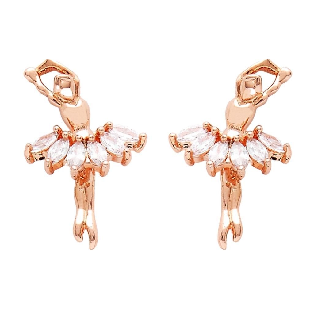 Ballerina Earrings - St. Louis Dancewear - Dasha