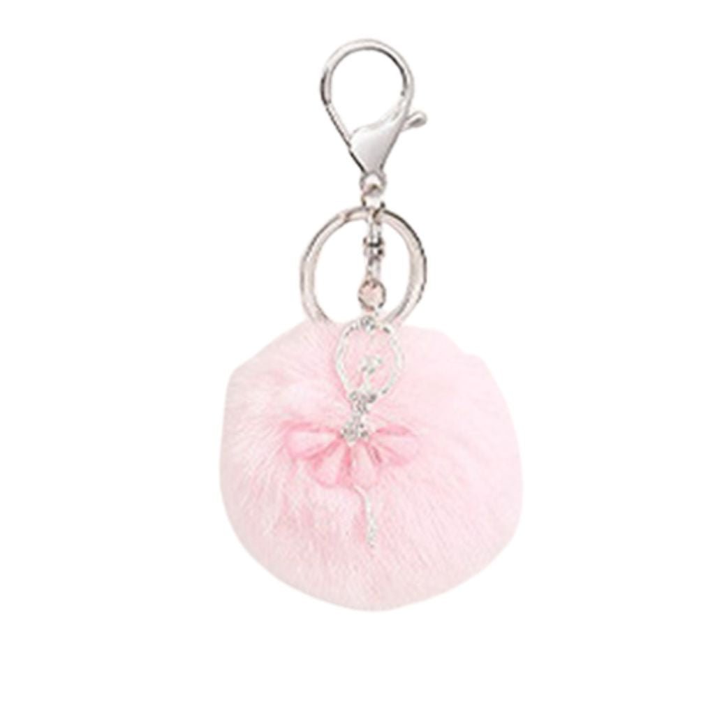 Ballerina Pouf Keychain - St. Louis Dancewear - Dasha