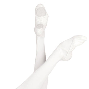 Child's White Vesta Canvas Ballet Slipper - St. Louis Dancewear - Wear Moi