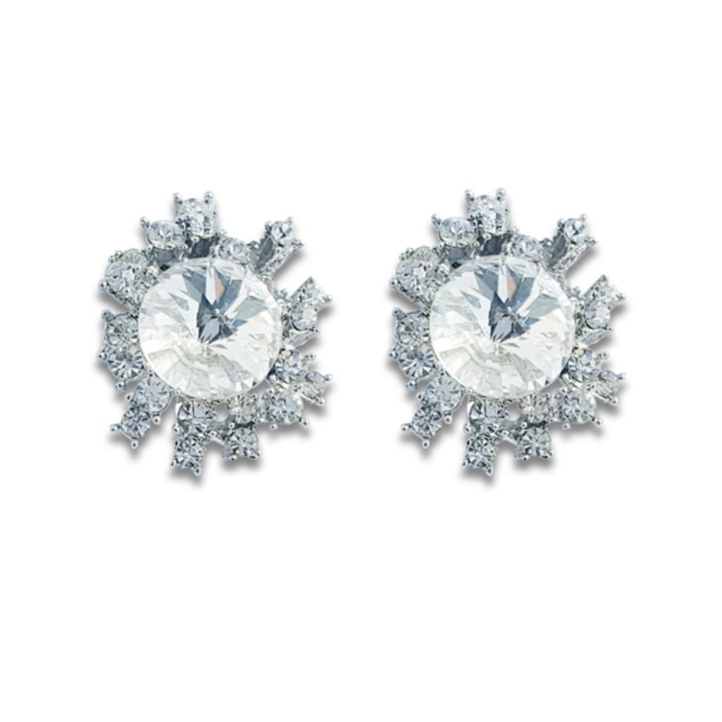 Crystal Starburst Earrings - St. Louis Dancewear - Dasha