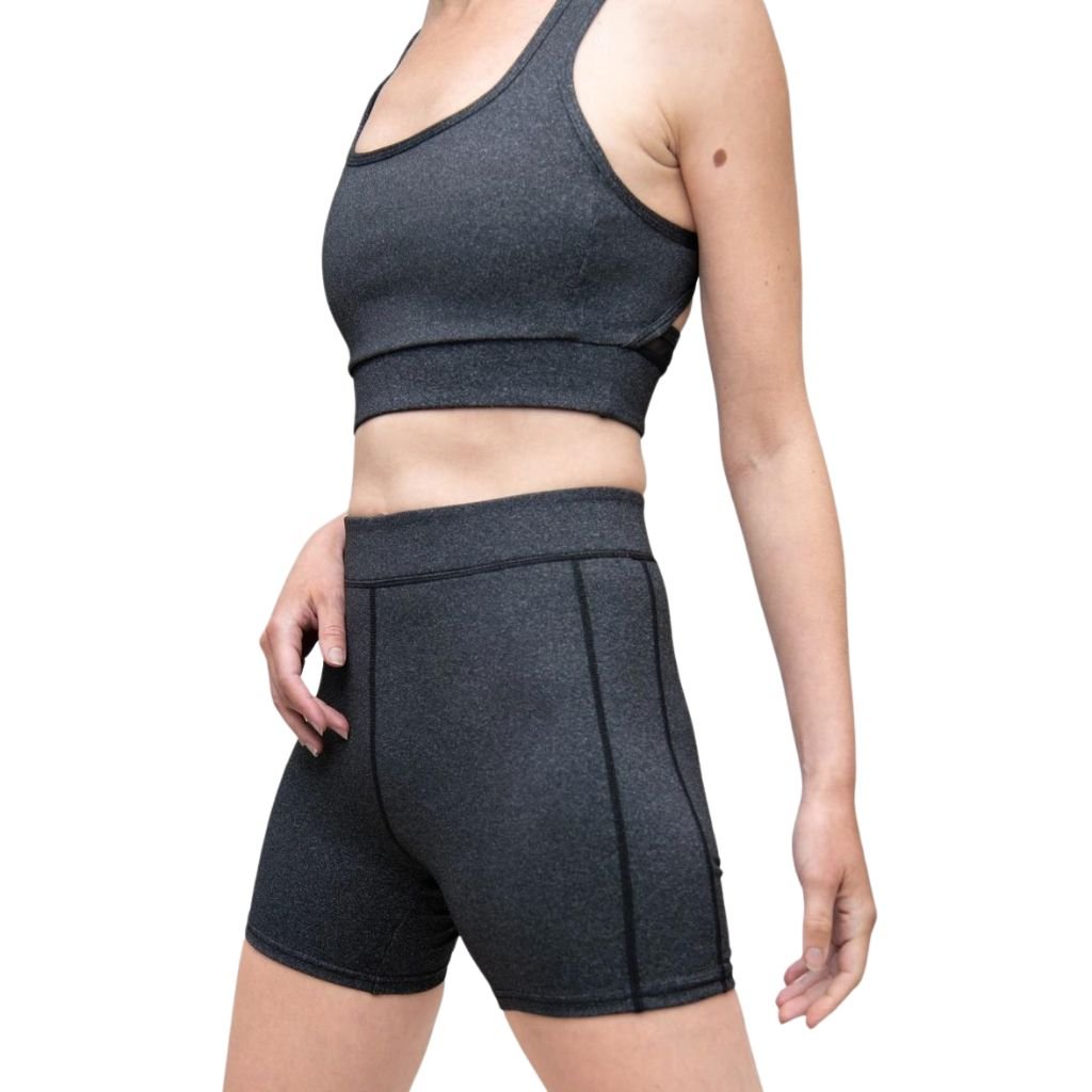 CZJ Heathered Dance Shorts - St. Louis Dancewear - Bodywrappers