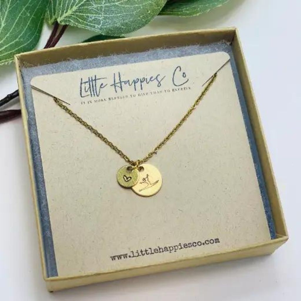 Dance Stamped Necklace - St. Louis Dancewear - Little Happies