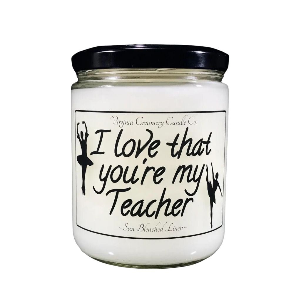 Dance Teacher Candle - St. Louis Dancewear - Virginia Creamery Candle Co.