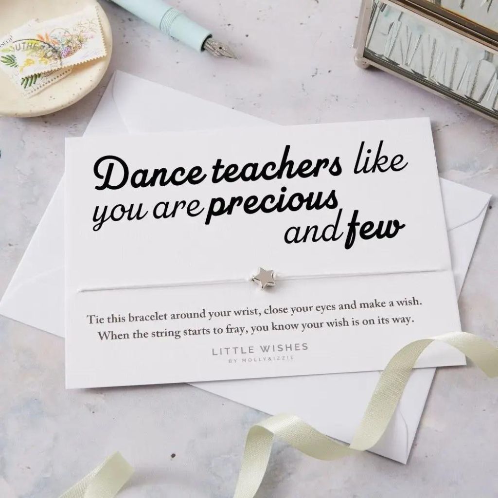 Dance Teacher Wish Bracelet - St. Louis Dancewear - Molly&Izzie