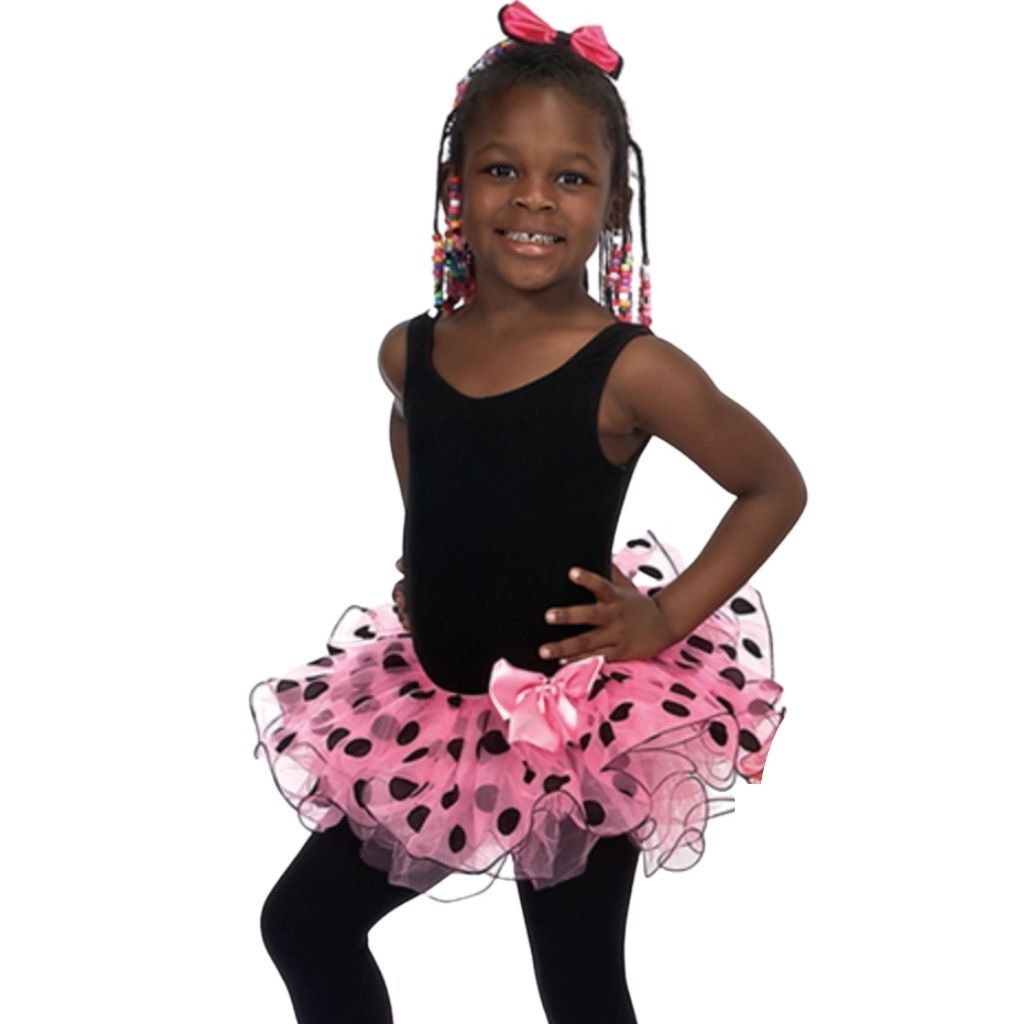 Pink and black tutu dress hotsell