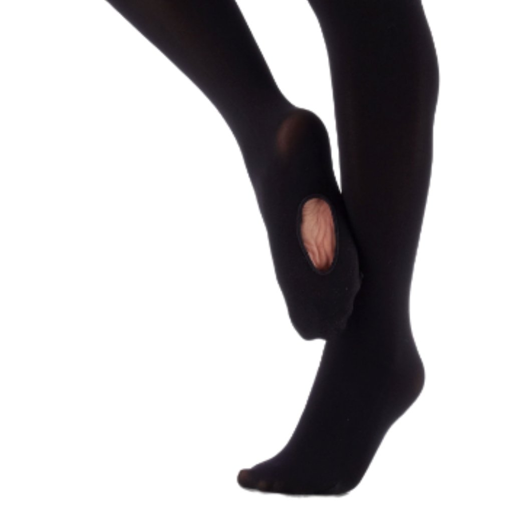 Girls Convertible Dance Tights - St. Louis Dancewear - St. Louis Dancewear