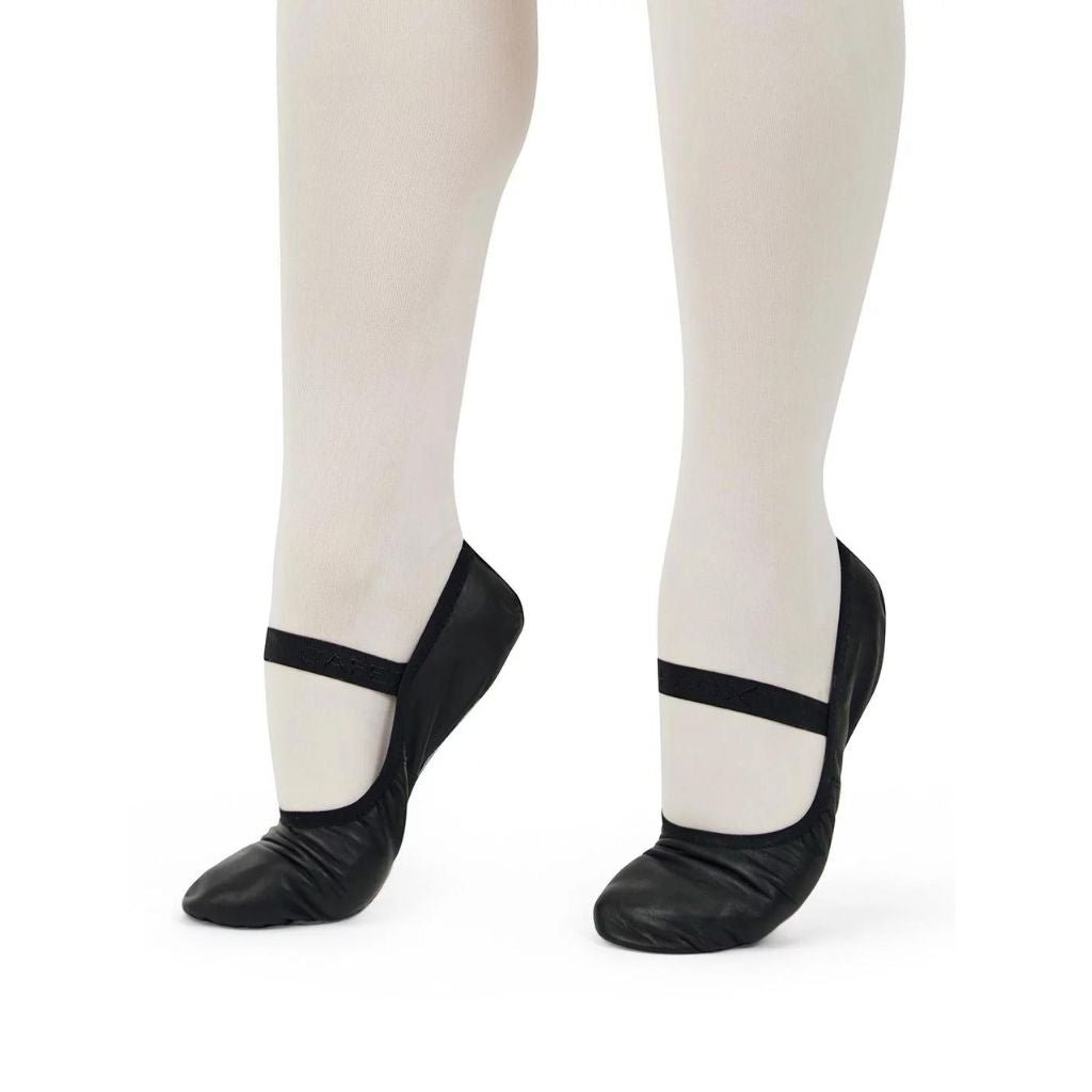 Girl's Full-Sole Stretch Leather Ballet Slipper - St. Louis Dancewear - Capezio