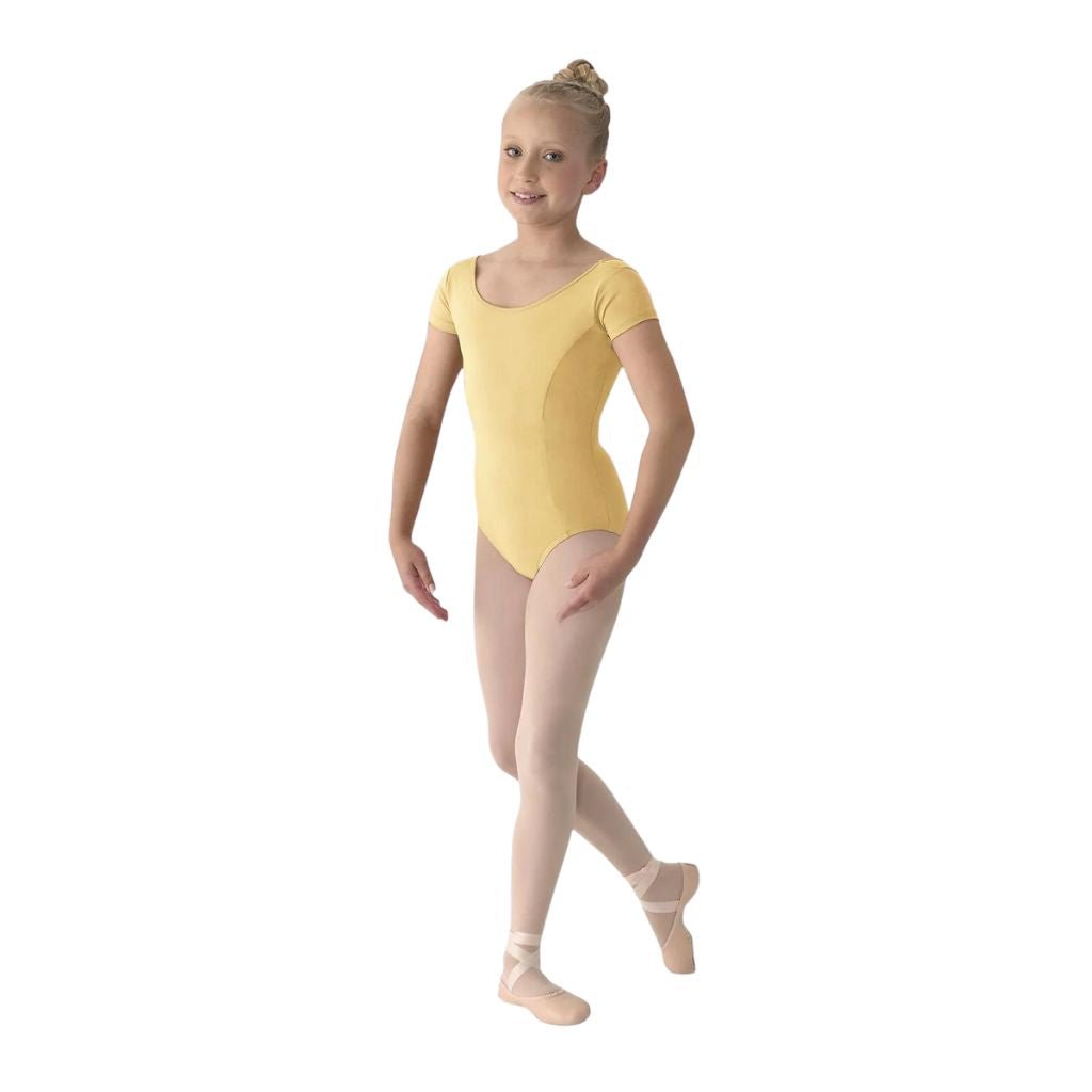 Girl's Mirella Short Sleeve Leotard - St. Louis Dancewear - Leo