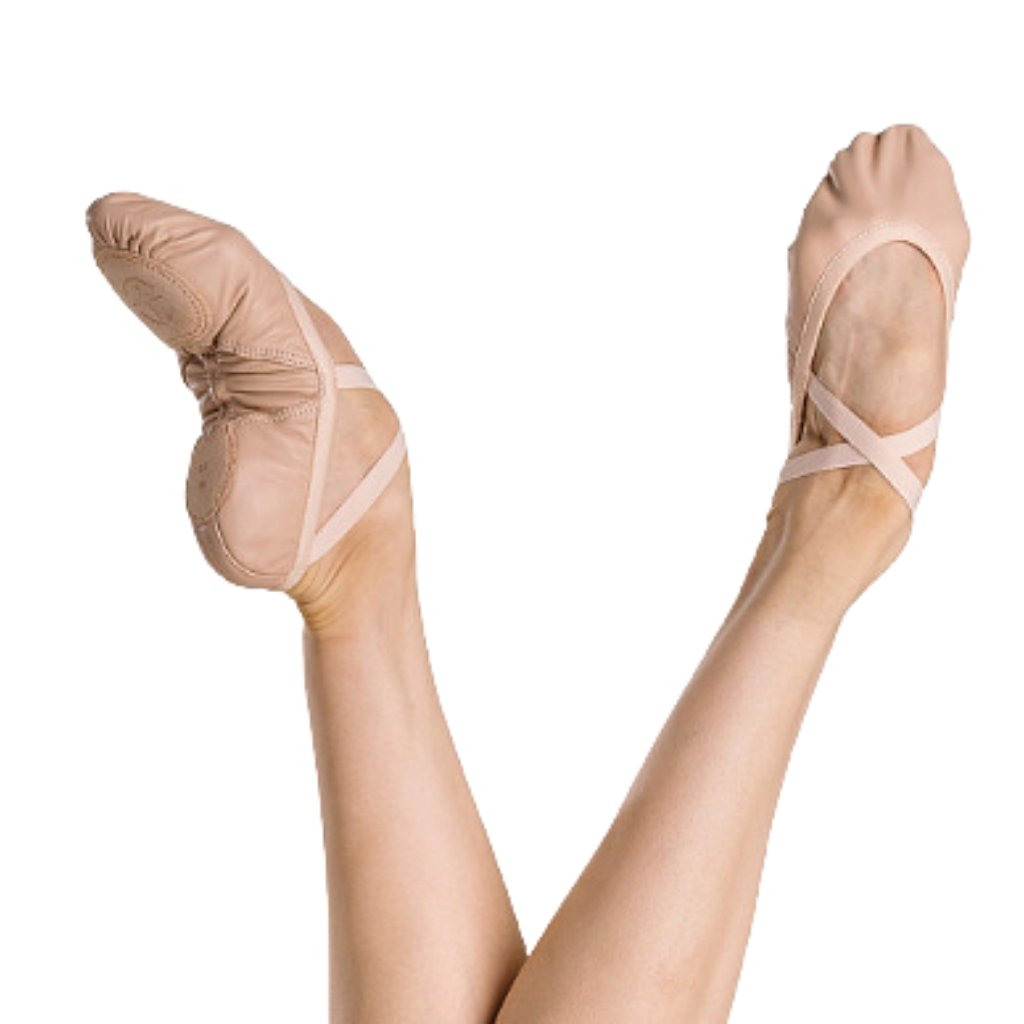 Girl's Pluton Leather Ballet Slipper - St. Louis Dancewear - Wear Moi