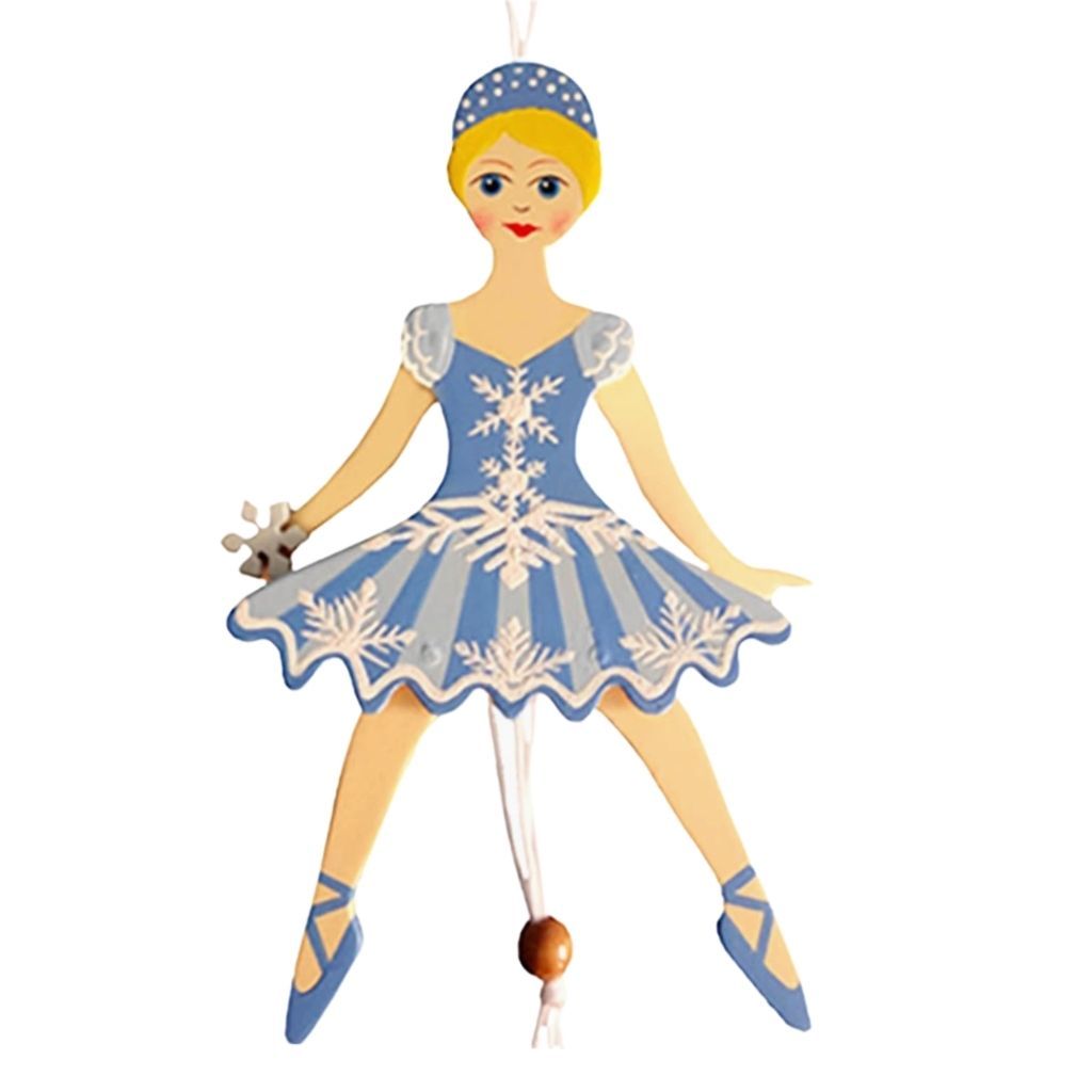 Pull Puppet Ornament - St. Louis Dancewear - Nutcracker Ballet Gifts