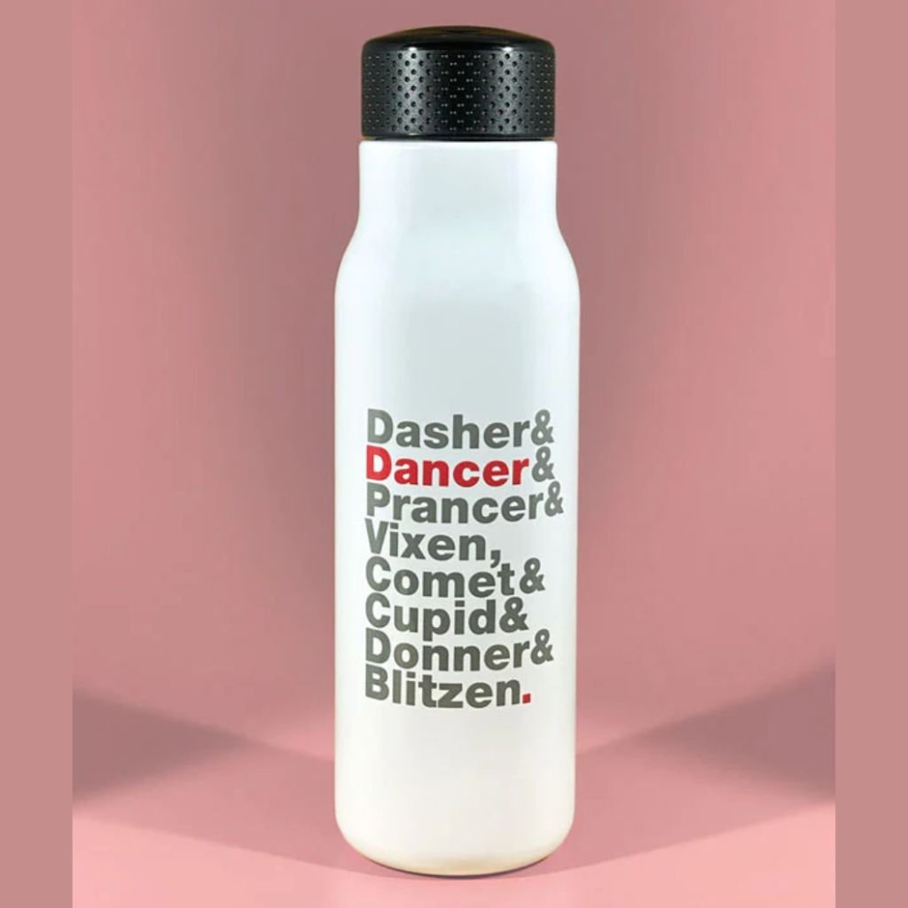 Reindeer Names Bottle - St. Louis Dancewear - Covet