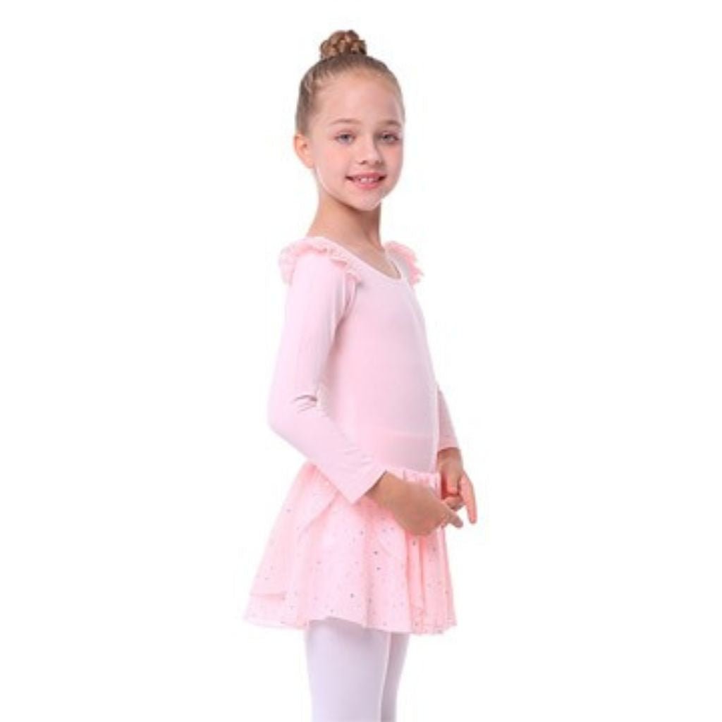 Sequin Long Sleeve Dress - St. Louis Dancewear - Dux